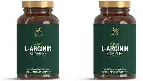 Vitactiv Arginin Complex Kapseln 180 Stück – Bild 1 von 1