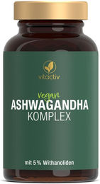 Vitactiv Ashwagandha Komplex Vegan Kapseln – Bild 1 von 3
