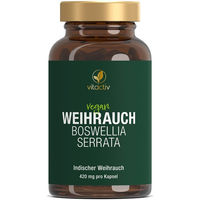 Produktbild von Vitactiv Boswellia Weihrauch Kapseln vegan laktosefrei zuckerfrei 120 Stück