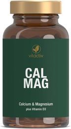 Vitactiv Cal Mag D3 Komplex Vegan Kapseln für Erwachsene – Bild 1 von 2