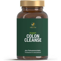 Produktbild von Vitactiv COLON CLEANSE Ultra mit Kräuter-Komplex und Flohsamenschalen, vegane Kapseln