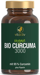 Vitactiv Curcuma 3000 Bio Kapseln mit standardisiertem Extrakt – Bild 1 von 3