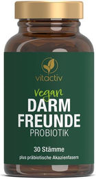 vitactiv Darm Freunde Probiotika Kapseln vegan für Erwachsene 60 Kapseln – Bild 1 von 3