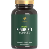 Produktbild von vitactiv Figur fit Komplex Kräuter-Komplex vegan 120 Kapseln