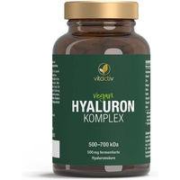 Produktbild von Vitactiv Hyaluron Komplex Beauty-Kollagen-Kombi mit Vitaminen und Spurenelementen vegane Kapseln für Erwachsene