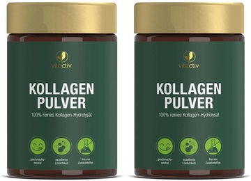 Vitactiv Kollagen Pulver aus Rind ohne Zusatzstoffe 600 g – Bild 1 von 2
