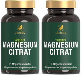 Vitactiv Magnesium Citrat Kapseln für Sportler 360 Stück – Bild 1 von 3