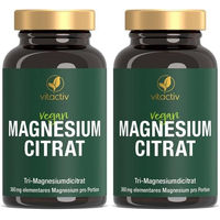 Produktbild von Vitactiv Magnesium Citrat Kapseln für Sportler 360 Stück