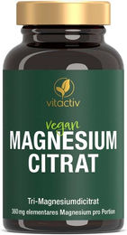 Vitactiv Magnesium Citrat Kapseln vegan für Sportler 120 Stück – Bild 1 von 2
