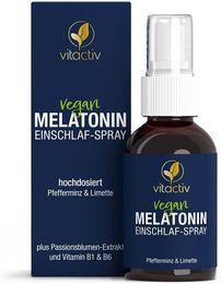 Vitactiv Melatonin Einschlaf-Spray Pfefferminz und Limette – Bild 1 von 2