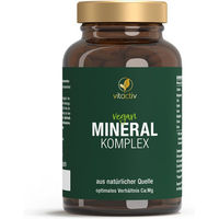 Produktbild von Vitactiv Mineralstoff-Komplex mit Algenkalk Sango vegan Kapseln für Erwachsene