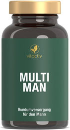 Vitactiv Multi Man Nahrungsergänzung für Männer 60 Kapseln – Bild 1 von 3
