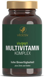Vitactiv Multivitamin Komplex Tabletten vegan ohne Zusatzstoffe – Bild 1 von 3