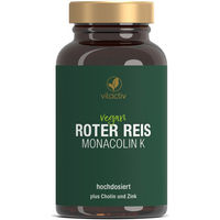 Produktbild von Vitactiv Roter Reis mit Monacolin K, Cholin und Zink in Kapseln, 60 Stück