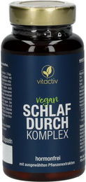 Vitactiv Schlafdurch Komplex Hormonfrei Kombipräparat 60 Kapseln – Bild 1 von 2