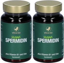 vitactiv Spermidin Kapseln vegan ohne Zusatzstoffe 120 Stück – Bild 1 von 1