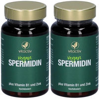 Produktbild von vitactiv Spermidin Kapseln vegan ohne Zusatzstoffe 120 Stück