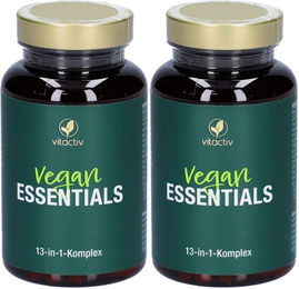 vitactiv Vegan Essentials 13-in-1-Komplex Kapseln mit Vitaminen und Mineralstoffen vegan 120 Kapseln – Bild 1 von 1