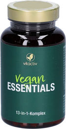 vitactiv Vegan Essentials 13-in-1-Komplex Kapseln mit Vitaminen und Mineralstoffen vegan – Bild 1 von 2