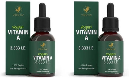 Vitactiv Vitamin A Tropfen vegan – Bild 1 von 4
