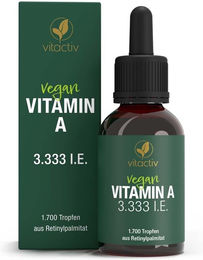 Vitactiv Vitamin A Tropfen vegan – Bild 1 von 3