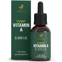 Produktbild von Vitactiv Vitamin A Tropfen vegan