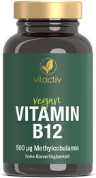 vitactiv Vitamin B12 Tabletten vegan für Senioren 180 Stück – Bild 1 von 2