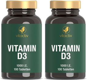 Vitactiv Vitamin D3 Tabletten 1000 IE – Bild 1 von 1