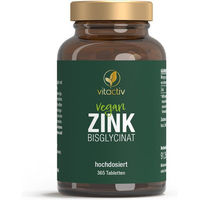 Produktbild von Vitactiv Zink Bisglycinat Tabletten vegan für Erwachsene
