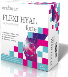Vitadiet Flexi Hyal Forte Sticks mit Typ II Kollagen 20 Beutel x 15 ml – Bild 1 von 1