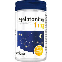 Produktbild von Vitadiet Melatonin 1 mg Tabletten 300 Stück