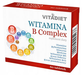 Vitadiet Vitamin B Complex Tabletten 60 Stück – Bild 1 von 1