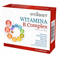 Produktbild von Vitadiet Vitamin B Complex Tabletten 60 Stück