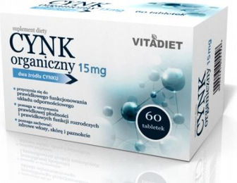 Vitadiet Zink 15 mg Tabletten 60 Stück – Bild 1 von 1