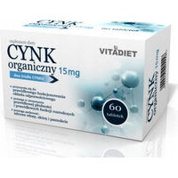 Produktbild von Vitadiet Zink 15 mg Tabletten 60 Stück