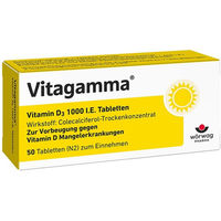 Produktbild von Vitagamma Vitamin D3 1000 IE Tabletten für Erwachsene