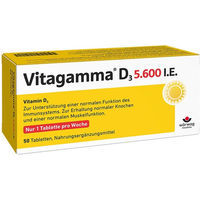 Produktbild von Vitagamma Vitamin D3 5600 IE Tabletten für Erwachsene