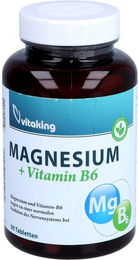 Vitaking Magnesium mit Vitamin B6 Tabletten 90 Stück – Bild 1 von 2