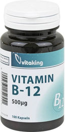 Vitaking Vitamin B12 500 µg Kapseln 100 Stück – Bild 1 von 1