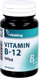 Vitaking Vitamin B12 500 µg Kapseln 100 Stück – Bild 1 von 1