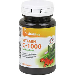 Vitaking Vitamin C 1000 Ascorbinsäure Tabletten 60 Stück – Bild 1 von 2