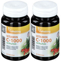 Produktbild von vitaking Vitamin C 1000 mg Ascorbinsäure Tabletten 120 Stück