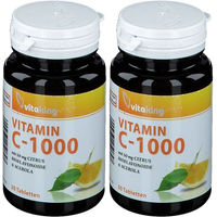 Produktbild von vitaking Vitamin C 1000 mit Bioflavonoiden Ascorbinsäure Tabletten 60 Stück