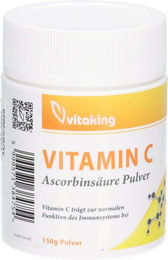 vitaking Vitamin-C Ascorbinsäure Pulver 1000 mg ohne Zusatzstoffe – Bild 1 von 1