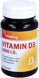 Vitaking Vitamin D3 4000 I.E. Kapseln 90 Stück – Bild 1 von 2