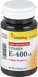Vitaking Vitamin E 400 I.E. Kapseln 60 Stück – Bild 1 von 1