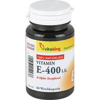 Produktbild von Vitaking Vitamin E 400 I.E. Kapseln 60 Stück