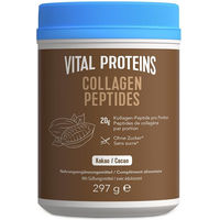 Produktbild von Vital Proteins Collagen Peptides Kakao Pulver mit Kollagen-Hydrolysat Typ I und III, zuckerfrei und glutenfrei