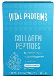 Vital Proteins Kollagenpeptide aus Rind, 10 Sticks à 10 g, ungeschmacksneutral – Bild 1 von 2