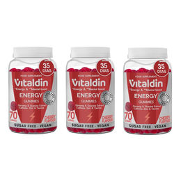 Vitaldin Energy Gummies Kirsche vegan und zuckerfrei – Bild 1 von 3